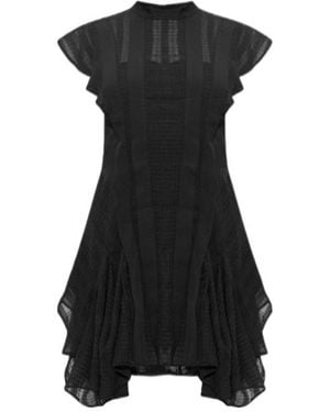 AllSaints Flutter Sleeve Dress - Black