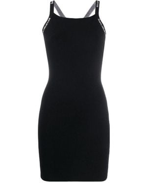 Alexander Wang Cross-Strapped Mini Dress - Black
