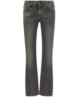 R13 Belt-Loop Jeans - Grey