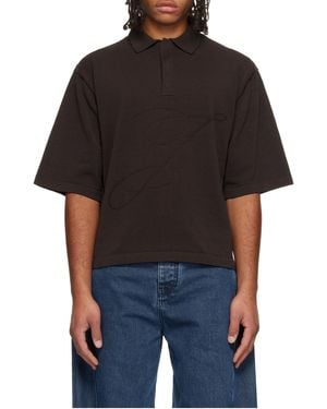 Jacquemus Short-Sleeved Polo Shirt - Blue