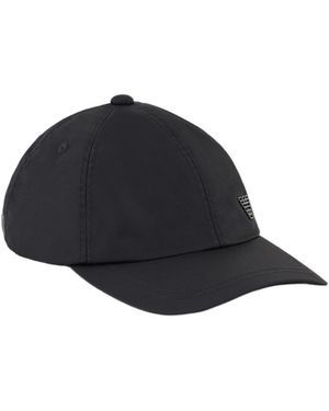Emporio Armani Logo-Plaque Cap - Multicolour