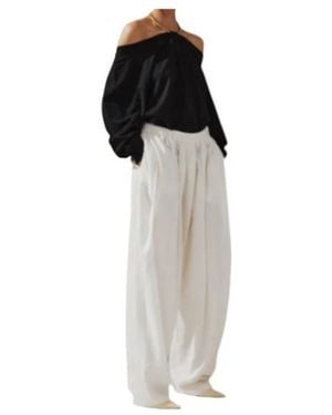 DARKPARK Simona Trousers - White