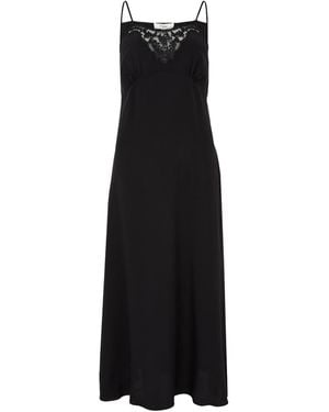 Chloé Lace Maxi Dress - Black
