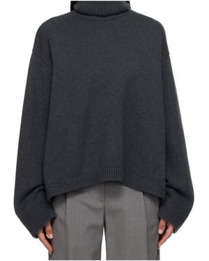 Frankie Shop Turtleneck Sweater - Black