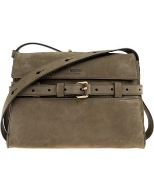 Moschino Flap Shoulder Bag - Green