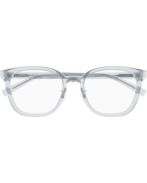 Saint Laurent Eyewear Square-Frame Glasses - White