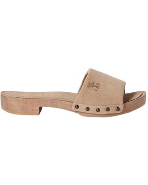Brunello Cucinelli Suede Slides - Multicolor