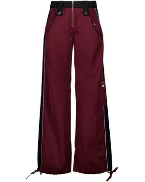 CASABLANCA Side-Pocket Trousers - Red