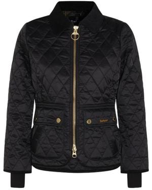 Barbour Zip-Up Padded Jacket - Black