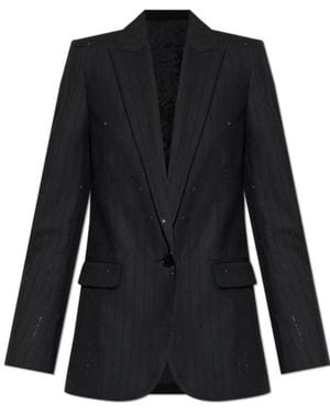 Zadig & Voltaire Valse Single Breasted Blazer - Black