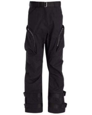 Dior Belt-Loop Casual Trousers - Black