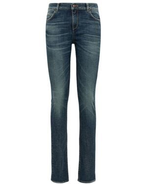 Dorothee Schumacher Mid-Rise Skinny Jeans - Blue