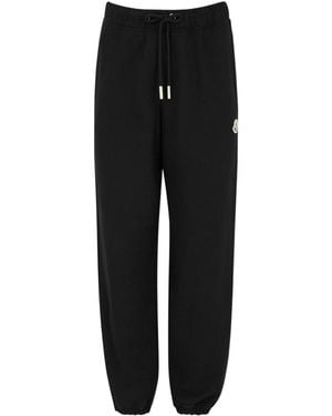 Moncler Cotton Sweatpants - Black