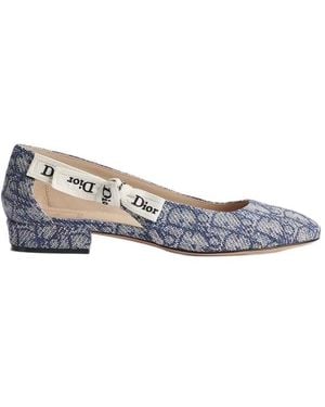 Dior J'A Ballet Flat - White