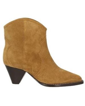 Isabel Marant Cowboy Ankle Boots - Brown