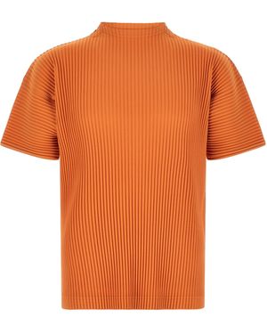 Homme Plissé Issey Miyake 'Monthly Colors: March' Top - Orange