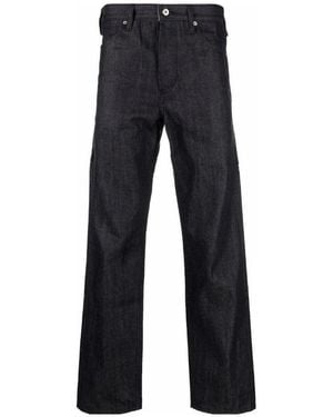 Jil Sander Panelled Straight-Leg Jeans - Blue