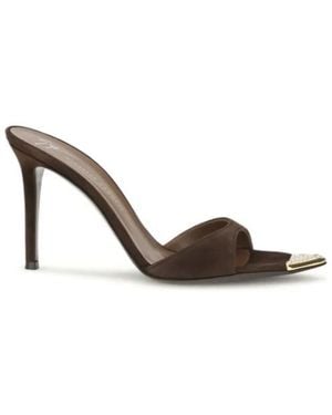 Giuseppe Zanotti Stiletto-Heeled Sandals - Brown