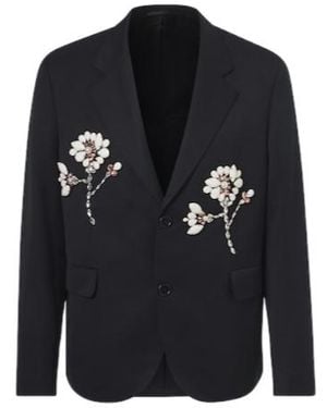 Simone Rocha Embellished Blazer - Blue