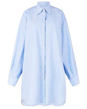 Maison Margiela Oxford Shirt - Blue