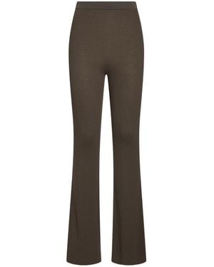 Rick Owens Simple Flared Pants - Gray