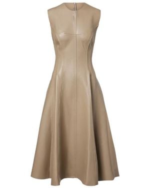 Norma Kamali Grace Midi Dress - Natural