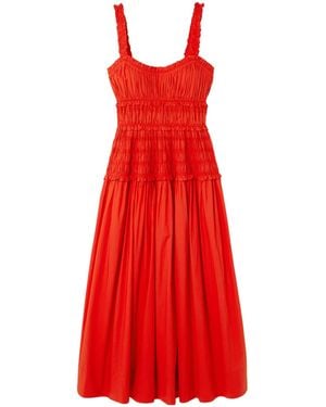 Doen Marianne Midi Dress - Red