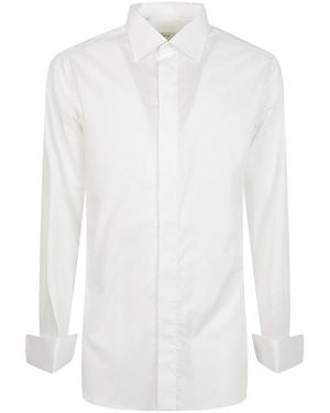 Brioni Long-Sleeved Shirt - White