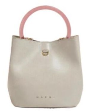Marni Pannier Bucket Bag - White
