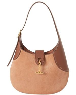 Loro Piana Mini Bobbin Bag - Brown