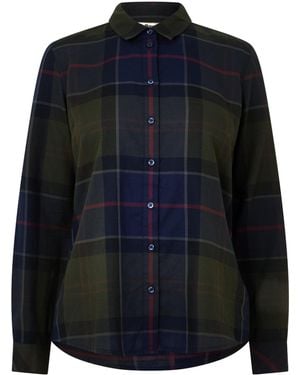 Barbour Tartan Long-Sleeve Shirt - Blue