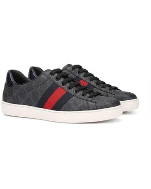 Gucci Ace Gg Supreme Sneaker - Black
