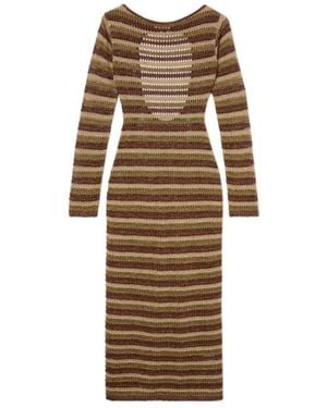 MC2 Saint Barth Knitted Dresses - Natural