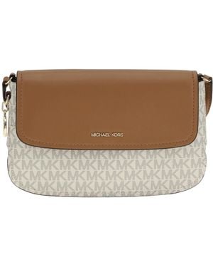 Michael Kors Flap Shoulder Bag - Brown