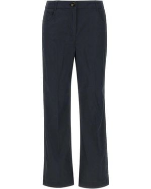Marella Belt Loops Slacks - Blue