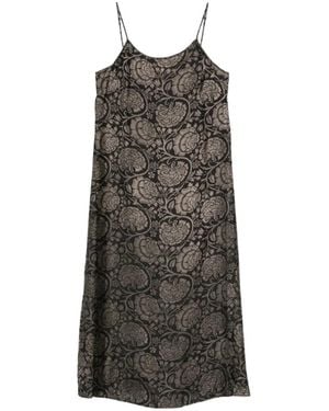 Uma Wang Anaya Floral Printed Dress - Multicolour