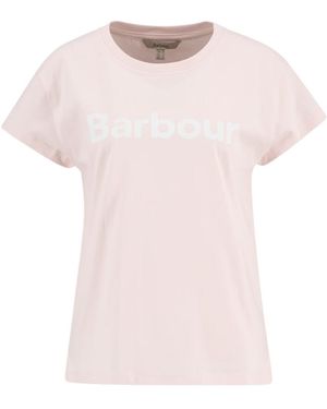 Barbour Hartland T-Shirt - Pink
