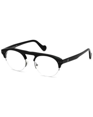 Moncler Eyewear Round Frame Glasses - White