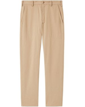 Loro Piana Dustin High-Waist Trousers - Natural