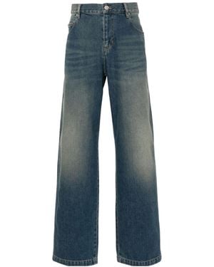 Isabel Marant Jorje Straight-Leg Jeans - Blue