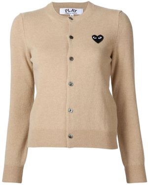 COMME DES GARÇONS PLAY Long-Sleeved Jumper - Natural