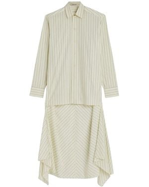 Phoebe Philo Dropped Front Shirt - White