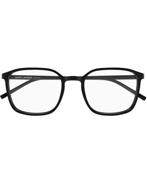Saint Laurent Square-Frame Glasses - White