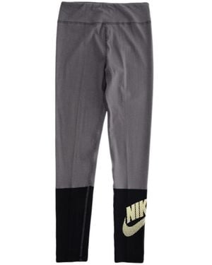 Nike Paneled Track Pants - Gray
