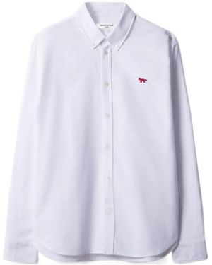 Maison Kitsuné Profile Fox Casual Shirt - White