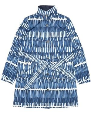 Weekend by Maxmara Printed Casual Jacket - Blue