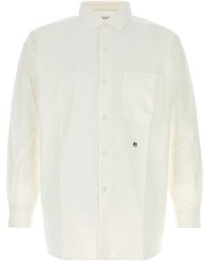 Nanamica Regular Collar Oversized Shirt - White