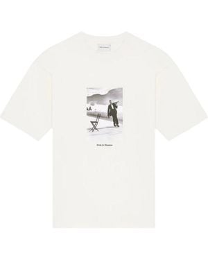 Drole de Monsieur Drôle De Monsieur Le T-Shirt Ice Skating Waiter T-Shirt - White