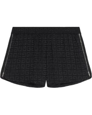 Givenchy 4G Jacquard Shorts - Black