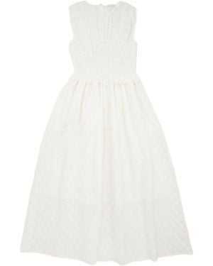 Cecilie Bahnsen Dinah Dress - White